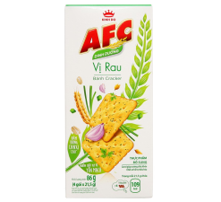 AFC Crunchy Crackers Vegetable Flavor 172g x 16 Boxes