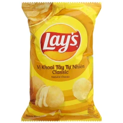 Lays Natural Classic Flavored Potato Chips 90g Pack