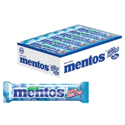 Mentos Chewing Candy Mint 29.7g x 16 bars x 24 trays
