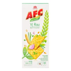 AFC Crunchy Crackers Vegetable Flavor 172g x 16 Boxes