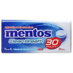 Mentos Sugar-Free Mint Candy 35g x 12 jars x 6 Boxes