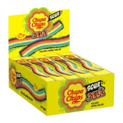 Chupa Chups Gummies Sour Belt 420g (7g x 60 strings) x 16 boxes