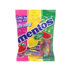 Mentos Rainbow Fruit Flavored Chewy Candy 108g (6g x Sachets) x 45 Bags