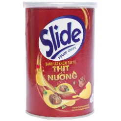 Slide Potato Chips Barbecue Flavored 60g x  28 Cans