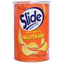 Slide Potato Chips Original Flavored 60g x 28 Cans