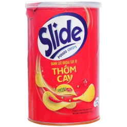 Slide Potato Chips Hot & Spicy Flavored 60g x 28 Cans