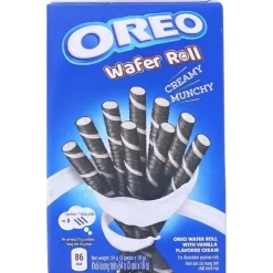 Oreo Wafer Roll With Vanilla Flavored Cream 54g x 20 Boxes