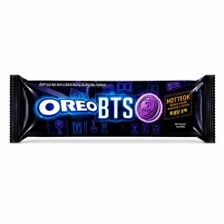 OREO BTS Purple Sandwich Cookies with Brown Sugar Hotteok-Flavored Cream 105g x 24 Bags