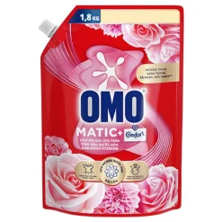 OMO Matic Comfort Top Load Liquid Detergent Ecuador Rose 1.8kg x 4 Pouches