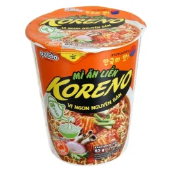 Koreno Kimchi Flavor Instant Noodles Cup 65 g