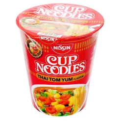 Nissin Instant Noodles – Thai Tom Yum Flavor 70g x 24 Cups