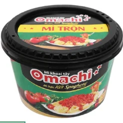 Omachi Dry Potato Noodles with Spaghetti Sauce 105g x 12 Bowls