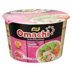 Omachi Potato Noodles with Five-Vegetable Braised Pork Ribs 95g x 12 Bowls