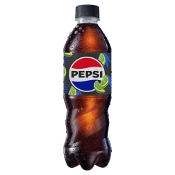 Pepsi Cola Zero Calories Lime Soft Drink 390ml