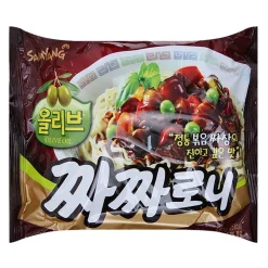 Samyang Olive Jjajang Stir-Fried Noodles 140g